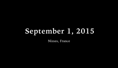 September 1, 2015 (Nimes, France)