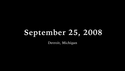 September 25, 2008 (Michigan, USA)
