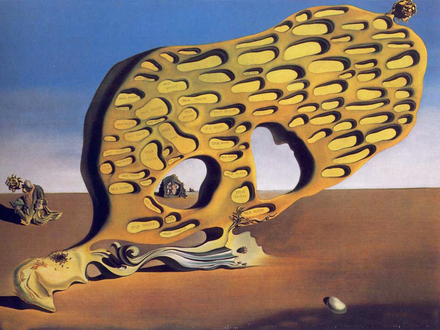 The Enigma of Desire - My Mother - Salvador Dali