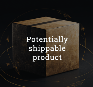 Potentially shippable product