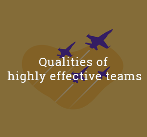 Qualities of highly effective teams