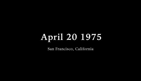 April 20 1975 San Francisco