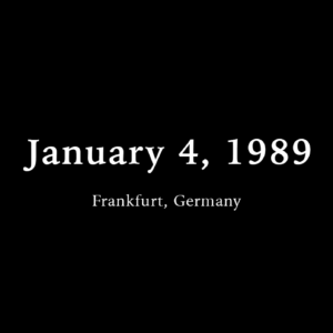 January 4 1989 Germany