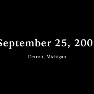 September 25 2008 Michigan